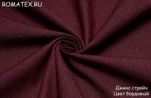 джинс стрейч цвет бордовый